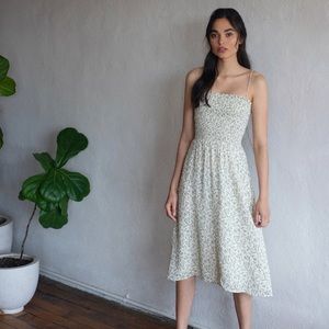 Reformation Sable Dress in Ivy - Size XL